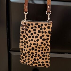 Leopard Print Crossbody Bag